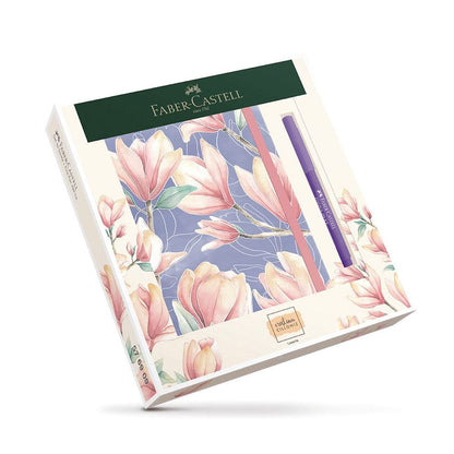 Libreta 160 hojas + Marcador Finepen Faber Castell Edición Cilloniz - MarchanteMX