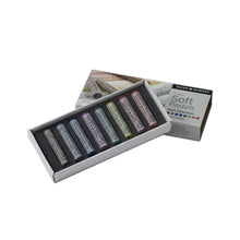 Soft Pastel Daler Rowney Gises Tonos Oscuros Profesional 8 Piezas
