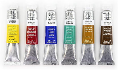 Juego 6 Pinturas Al Óleo Winton 21 Ml Winsor & Newton