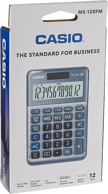 Calculadora De Escritorio Casio Ms-120fm Casio