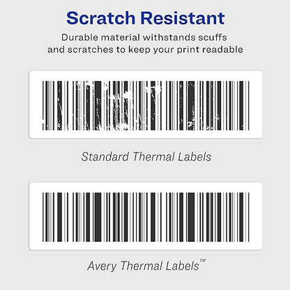 Rollo Etiquetas Térmicas Permanentes Avery 5.3 X 10.2 Cm