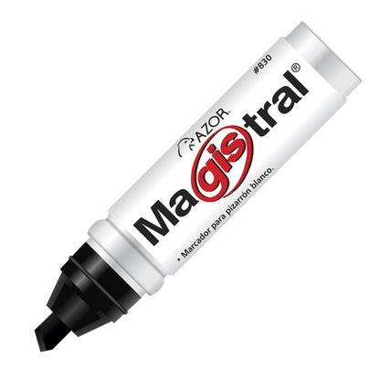 Marcadores Azor Pizarron Blanco 6mm Magistral Aluminio 4 Piezas