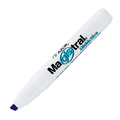 Marcadores Azor Pizarron Blanco Magistral 4 Piezas + Borrador + Liquido