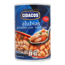 Alubias con Verduras 425g - cidacos