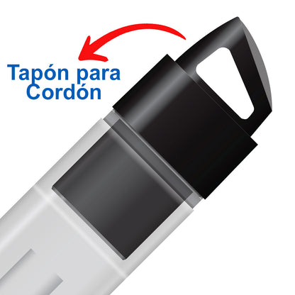 Boligrafos Pluma Azor Pin Point Punta 1.0mm Color Surtido 4 Piezas