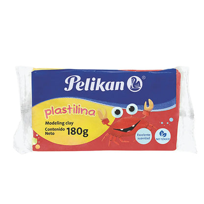 Barra Plastilina Marqueta Pelikan 180g Moldear Elegir Color Rojo - Pelikan - uso