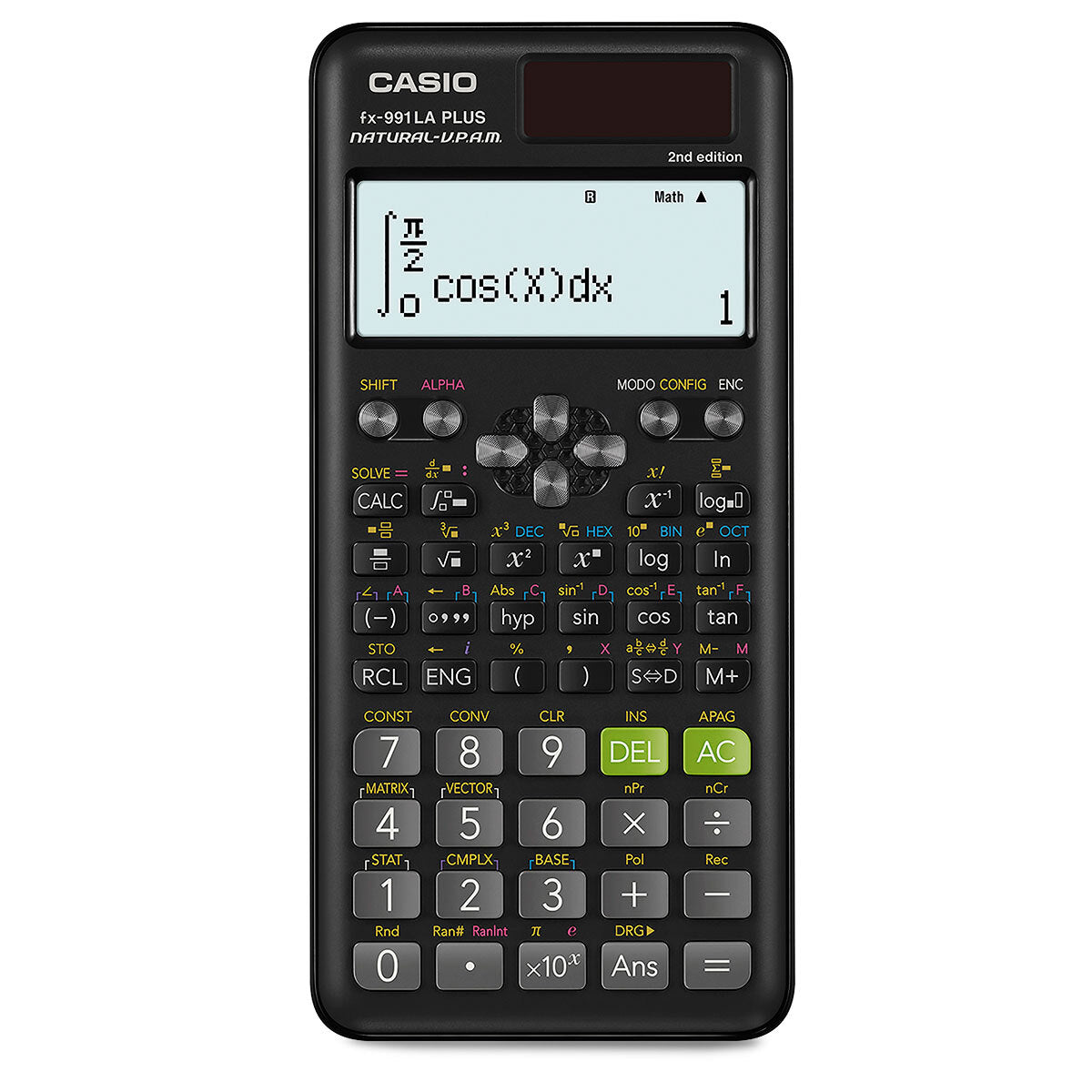 Calculadora Científica Casio Fx-991 Plus 417 Funciones Negra