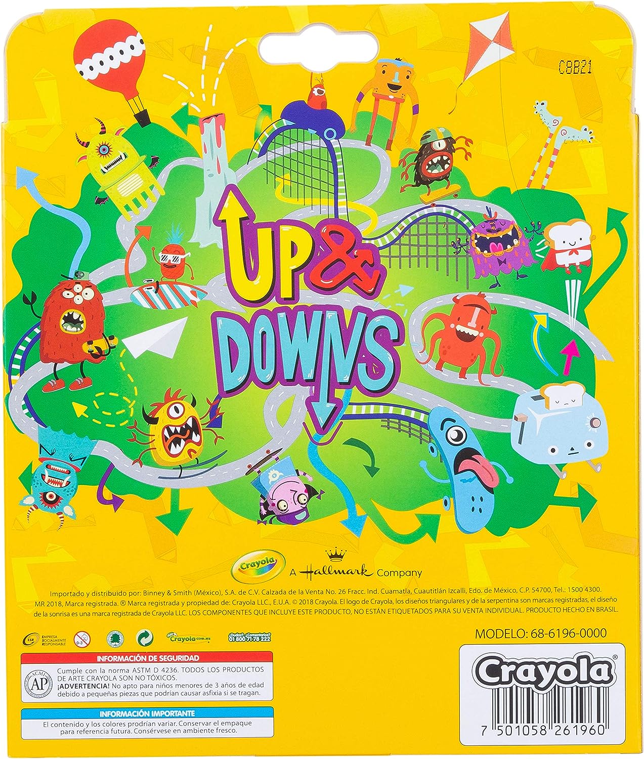24 Lapices Color Doble Punta 48 Tonos Up & Downs Crayola