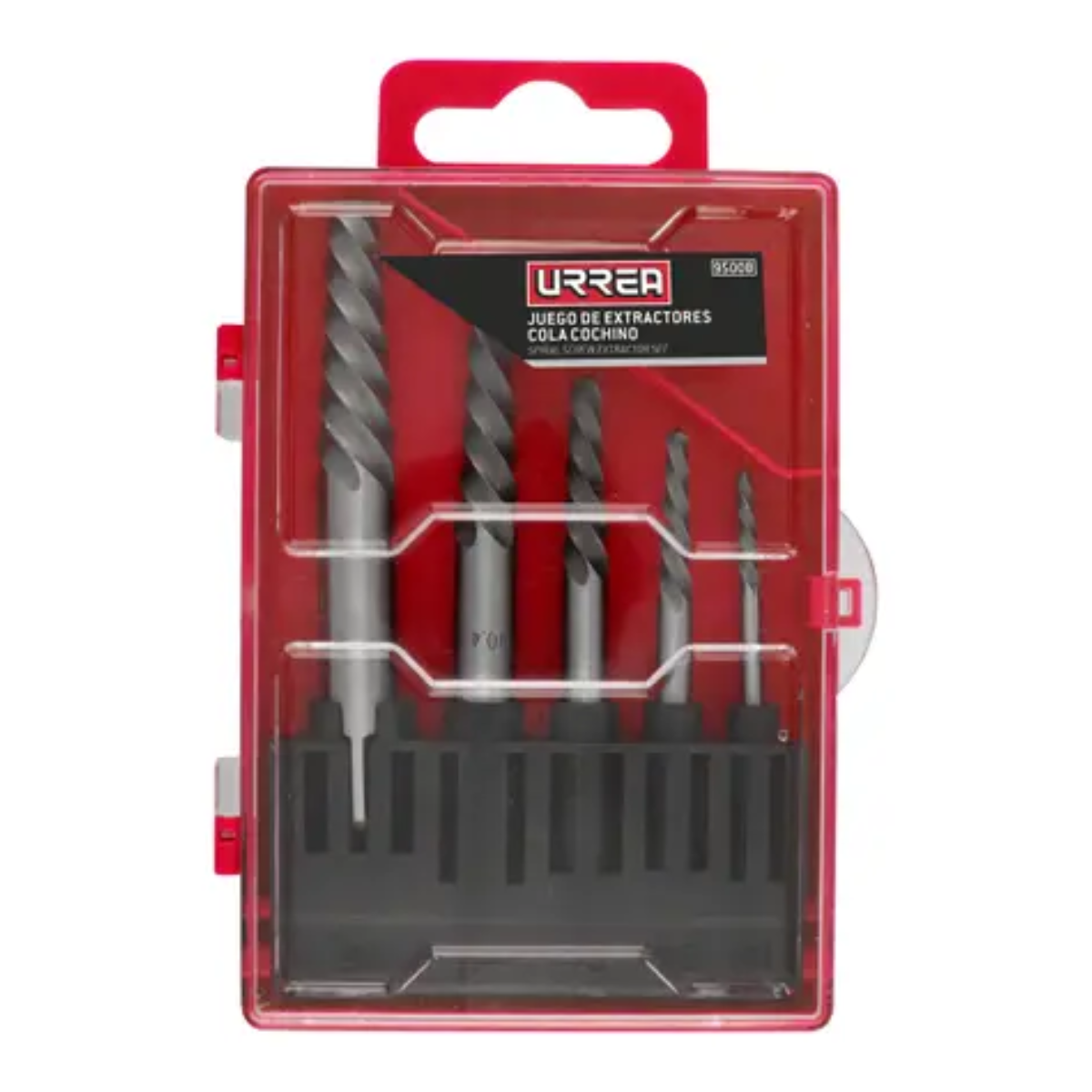 Juego Extractor Urrea Tornillos 5 Piezas