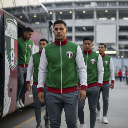 Sudadera Tricolor Logo Mexico For Promotional Elegir Talla