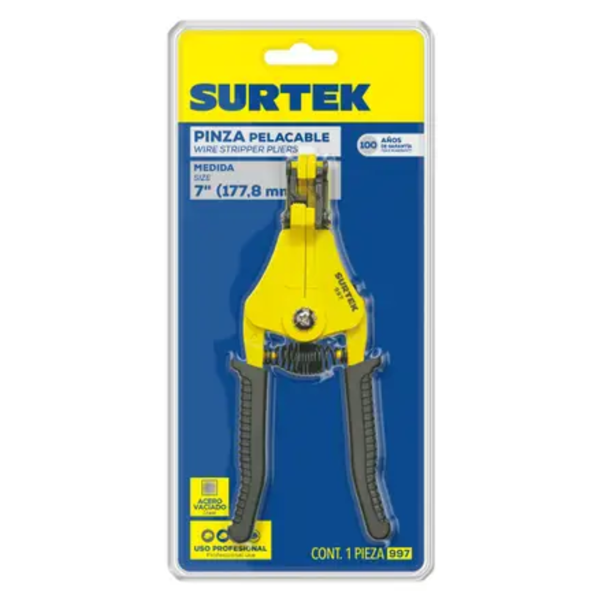 Pinza Pelacables Automática 8-22awg Herramientas Surtek