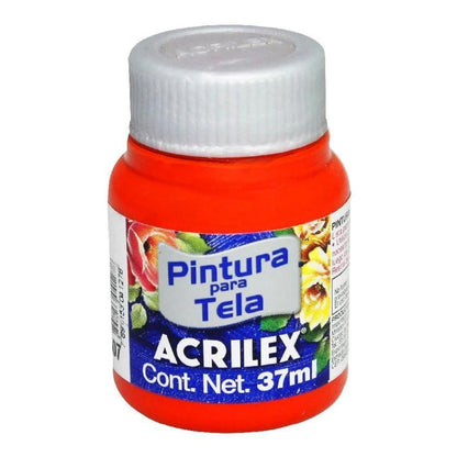 Pintura Tela Mate Acrilex 37ml Acrilica Escoge Color - MarchanteMX