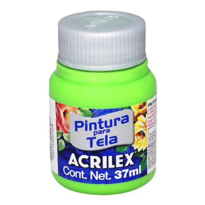 Pintura Tela Mate Acrilex 37ml Acrilica Escoge Color - MarchanteMX