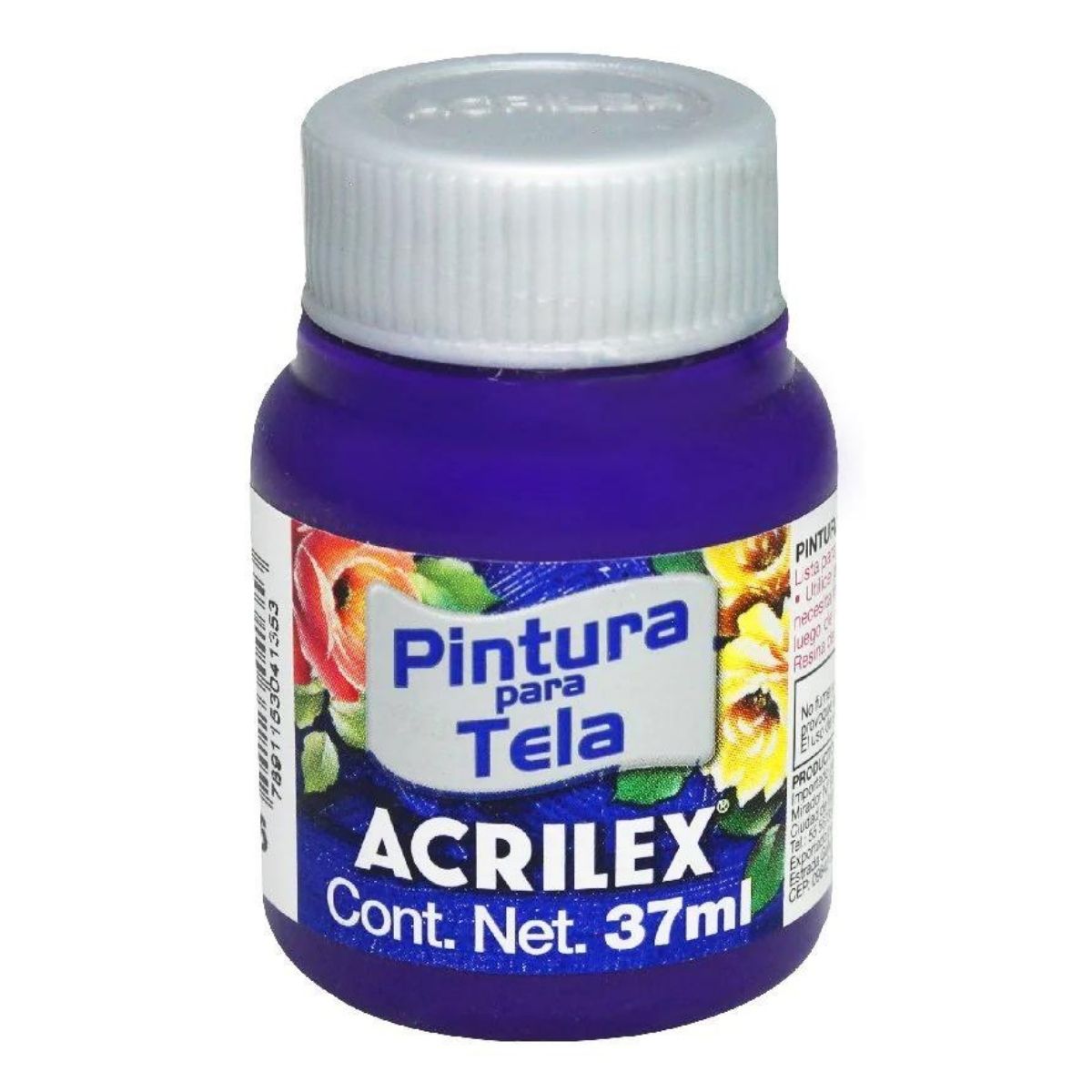 Pintura Tela Mate Acrilex 37ml Acrilica Escoge Color - MarchanteMX