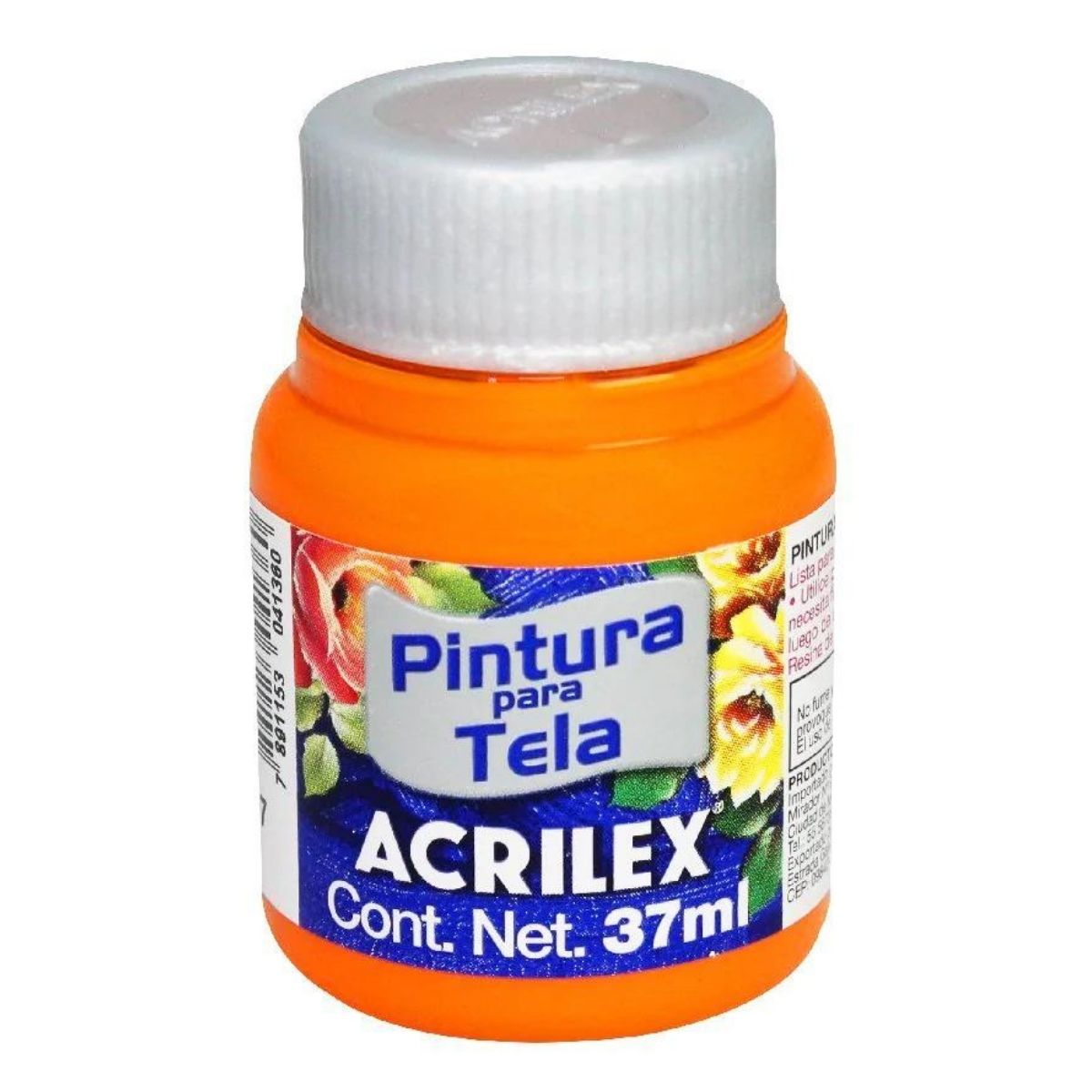 Pintura Tela Mate Acrilex 37ml Acrilica Escoge Color - MarchanteMX