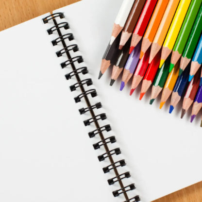 Sketchbook Arillo 21.59x27.94cm 115g 80 Hojas Dibujo Arte Office Lab