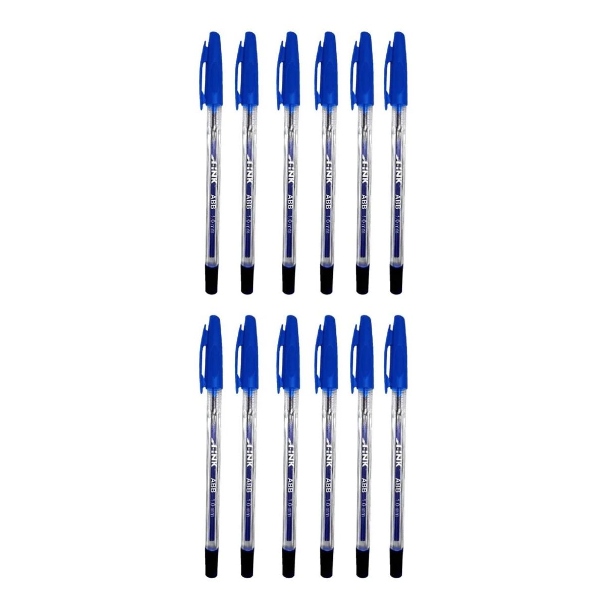 12 Boligrafos Aceite A-ink Punta Bala 1.0mm Elegir Color