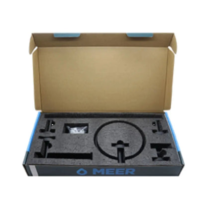 Juego Accesorios Baño 4 Piezas Meer Negro Mate - CNX - detalle