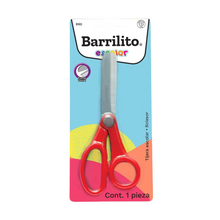 Tijeras Acero Inox Barrilito B60 Punta Roma Varios Colores