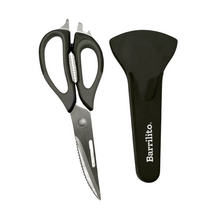 Tijera Cocina Barrilito Ks303c Funda Color Negro 8puLG