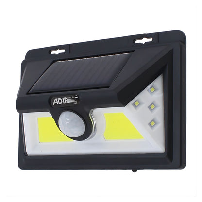 Luminaria Solar LED MSD + COB Con Sensor De Movimiento 5W Adir