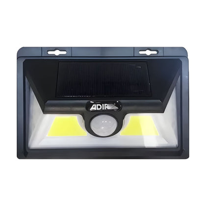 Luminaria Solar LED MSD + COB Con Sensor De Movimiento 5W Adir