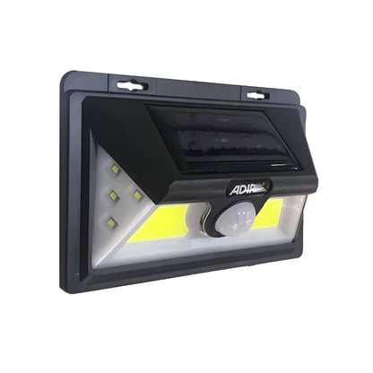Luminaria Solar LED MSD + COB Con Sensor De Movimiento 5W Adir