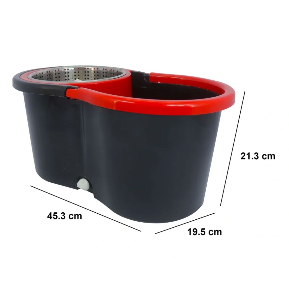 Kit Limpieza Adir Cubeta Escurridor Mop Giratorio