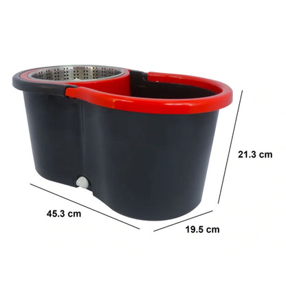 Kit Limpieza Adir Cubeta Escurridor Mop Giratorio