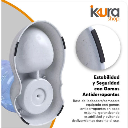 Bebedero Mascotas Adir 3.8 Litros Plastico