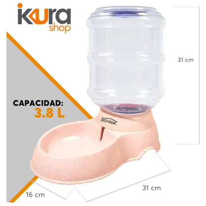 Bebedero Mascotas Adir 3.8 Litros Plastico