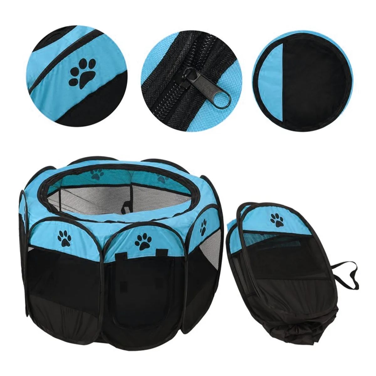 Corral Portatil Mascota Adir Viajes Paseo Juego