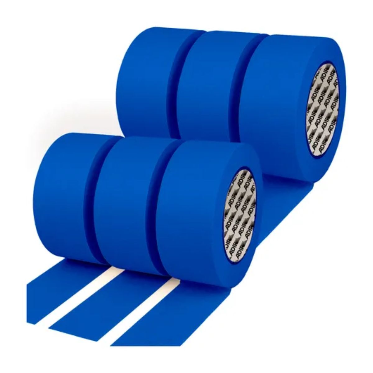 Masking Tape Larga Duracion 1 1/2" 6 Pack Adir