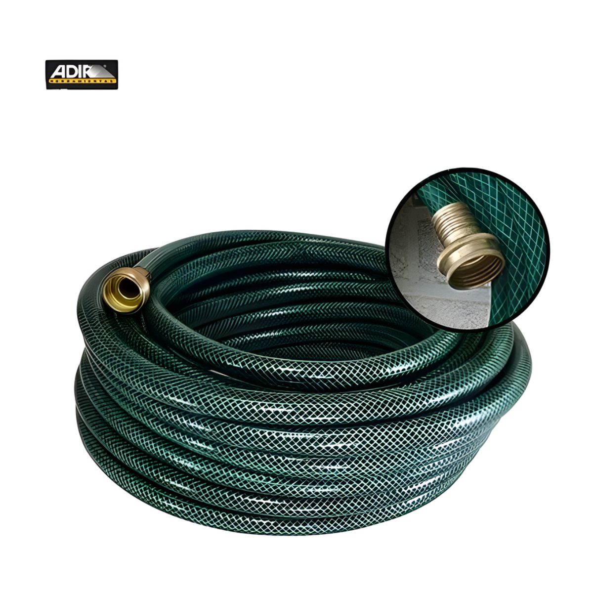 Manguera Jardin Conexión Laton 10 Metros Adir