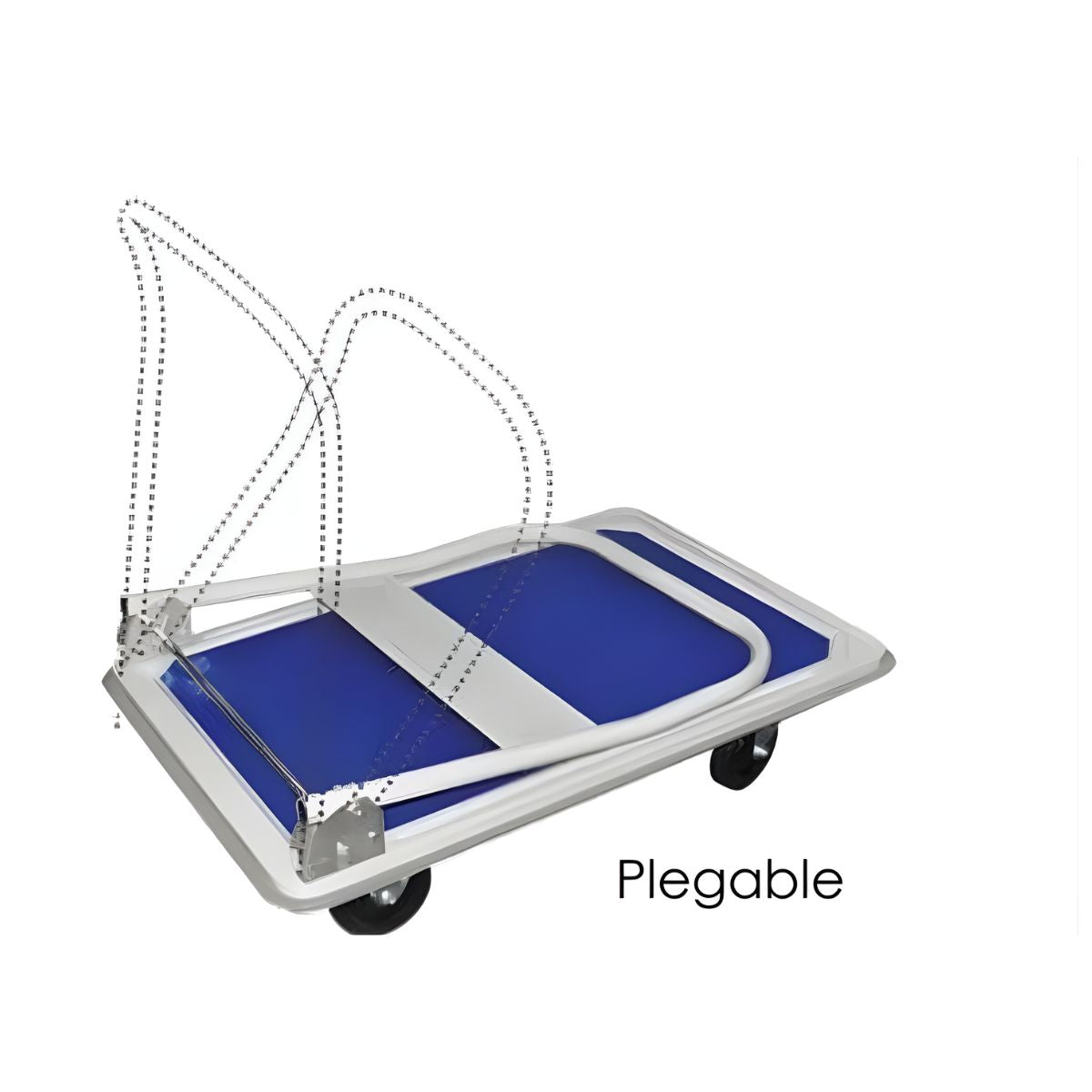 Carrito Plegable Tipo Plataforma Adir 150 kg