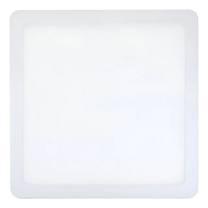 Luminario Adir Sobreponer Cuadrado Led 18 W Blanco Frío