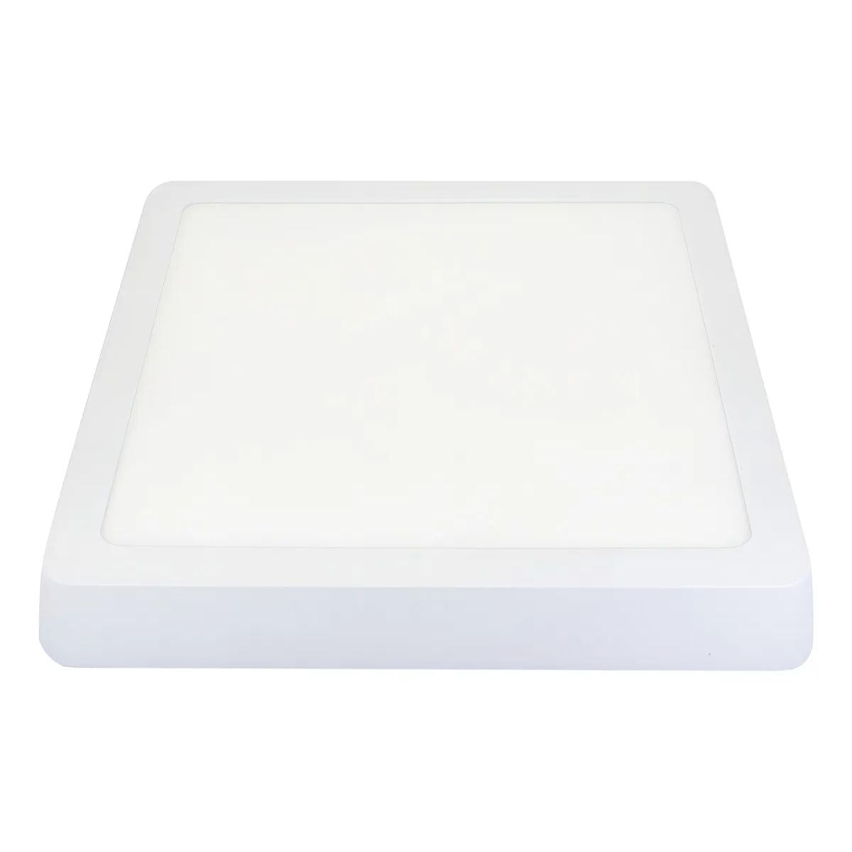 Luminario Adir Sobreponer Cuadrado Led 18 W Blanco Frío