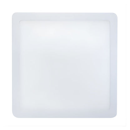 Luminaria LED Cuadrada de Sobreponer Adir 18W – Luz Cálida