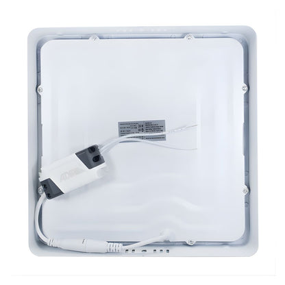 Luminaria LED Cuadrada de Sobreponer Adir 18W – Luz Cálida