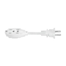 Mini Extensión Eléctrica Domestica 10cm Blanca Adir Blanco