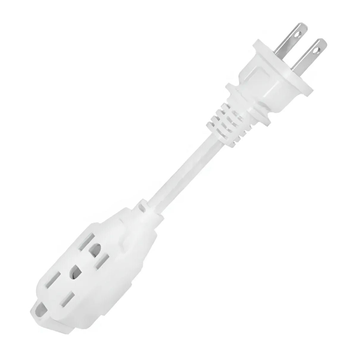 Mini Extensión Eléctrica Domestica 10cm Blanca Adir Blanco