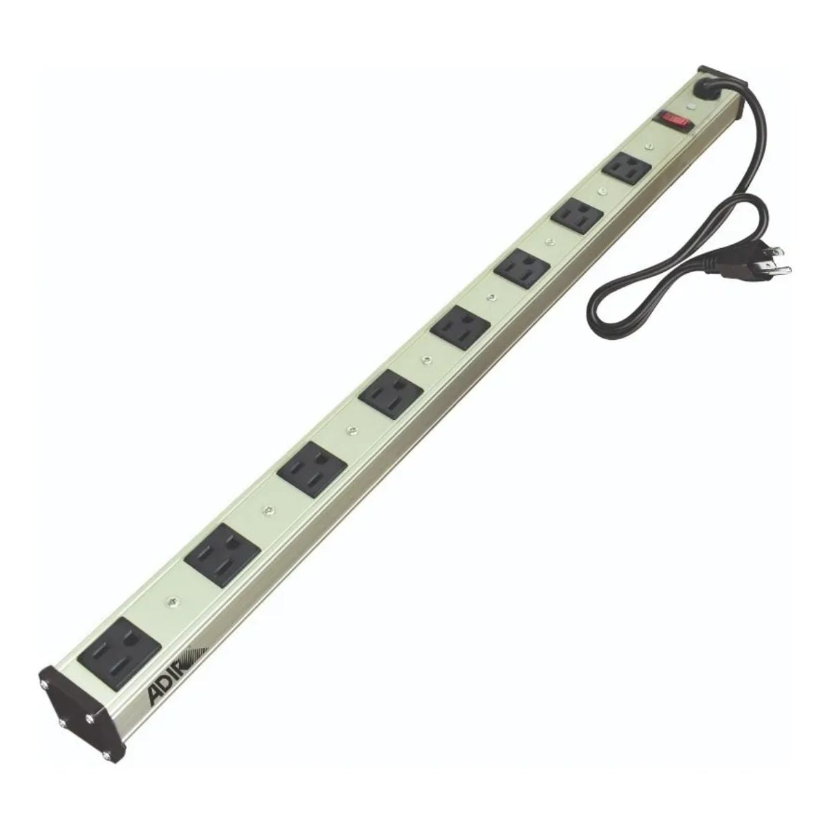 Barra Multicontacto Adir Uso Rudo 8 Contactos