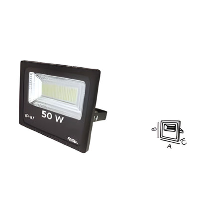 Reflector SMD LED Extra Plano Adir 50W