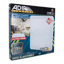 Panel LED Empotrado Ultrafino Cuadrado Adir 24W