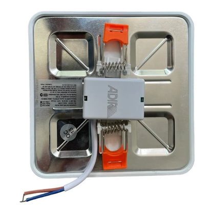 Luminario Adir Led Cuadrado Luz Calido Ajustable