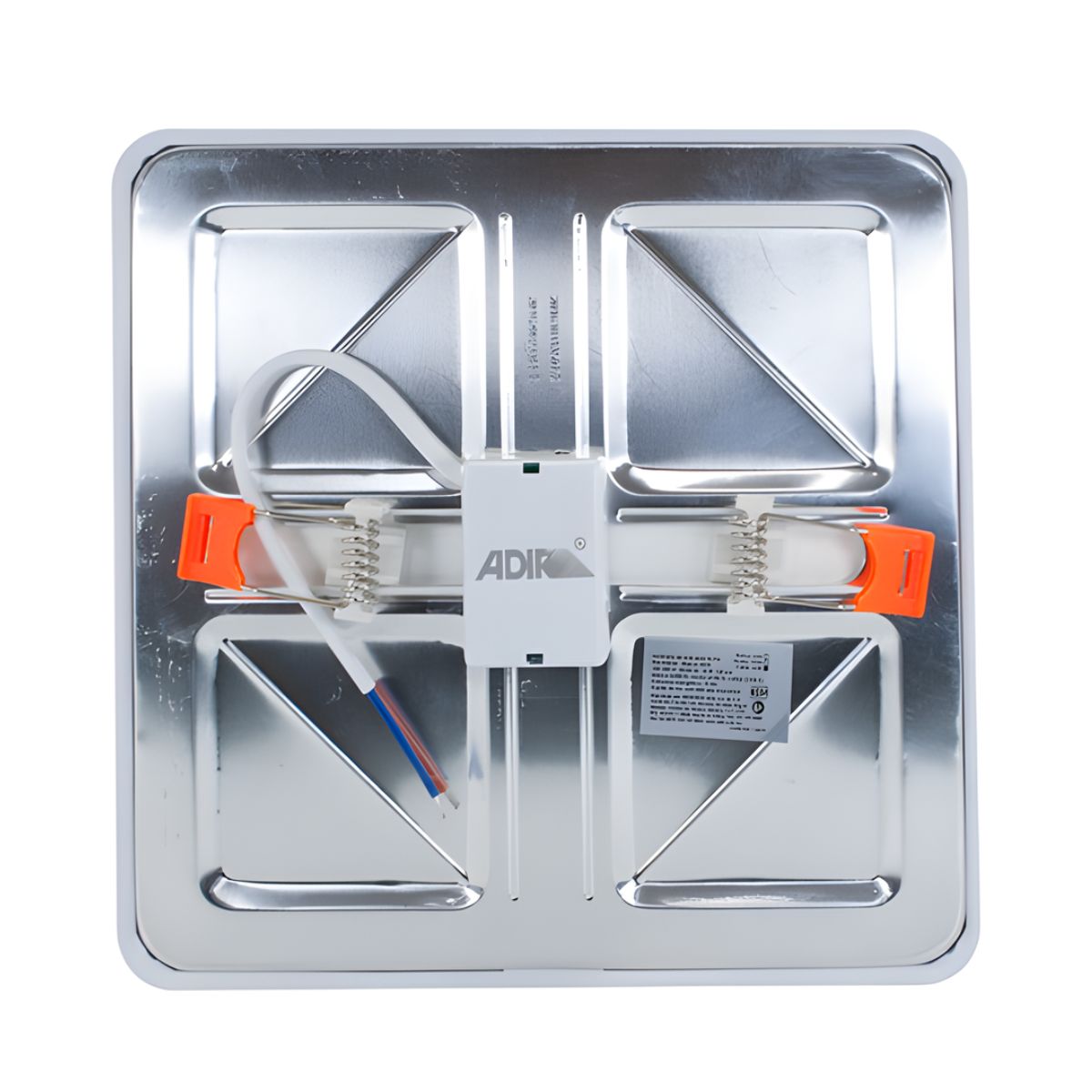 Empotrado Cuadrado Con Base Ajustable 18W Luz Calida Adir