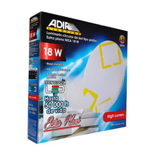 Plafon Extra Plano Niza 18W Adir