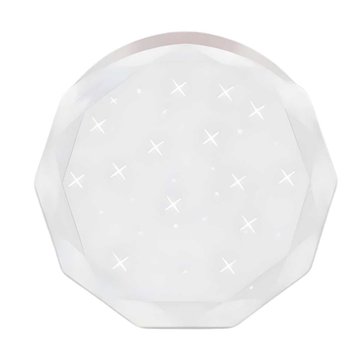 Plafon Extra Plano Corte Diamante Valdivia 18W Adir