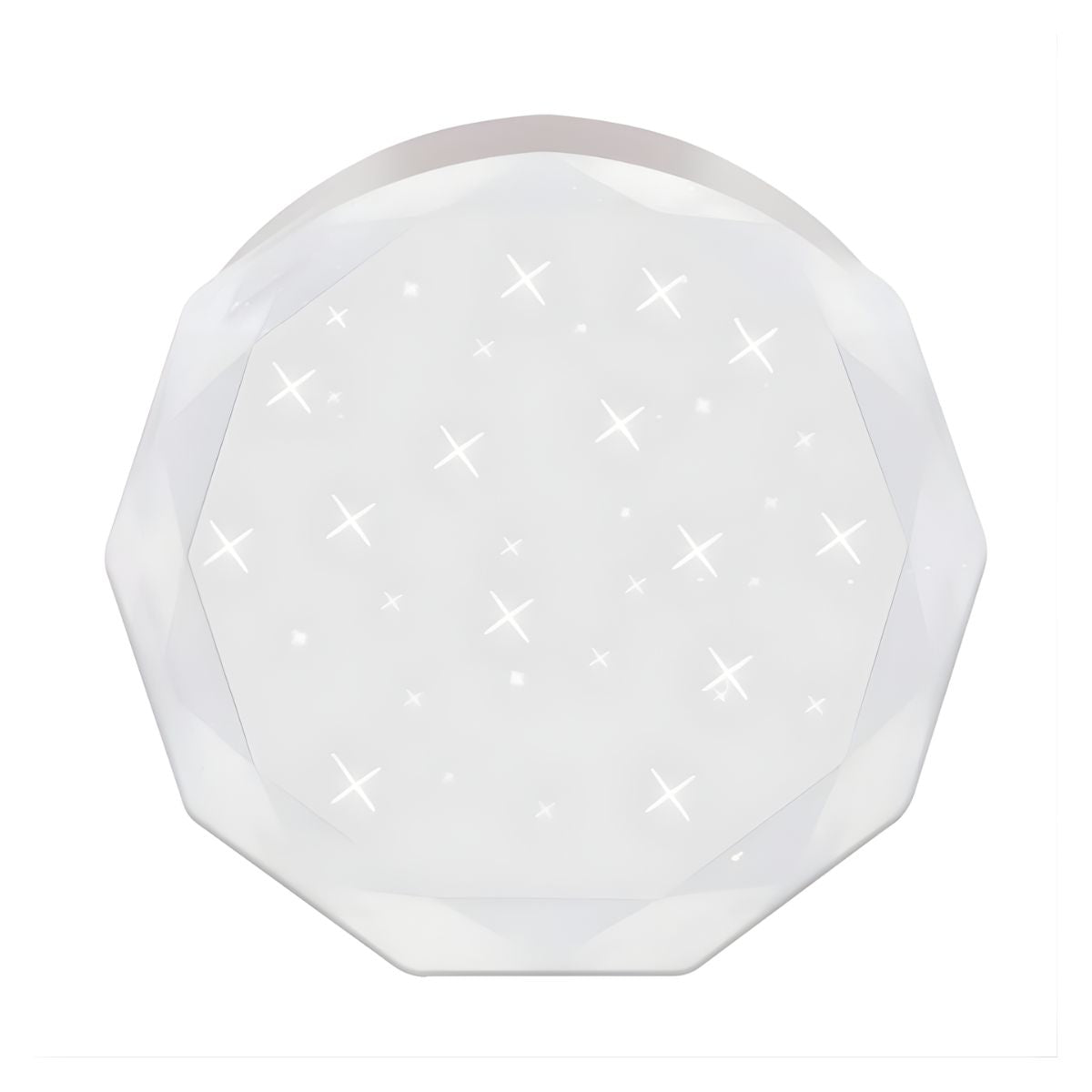 Plafon Extra Plano Corte Diamante Valdivia 18W Adir