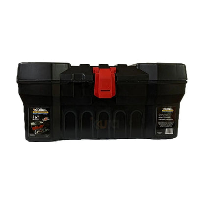 Caja Para Herramientas Con Compartimentos 16'' Adir 981 Color Negro